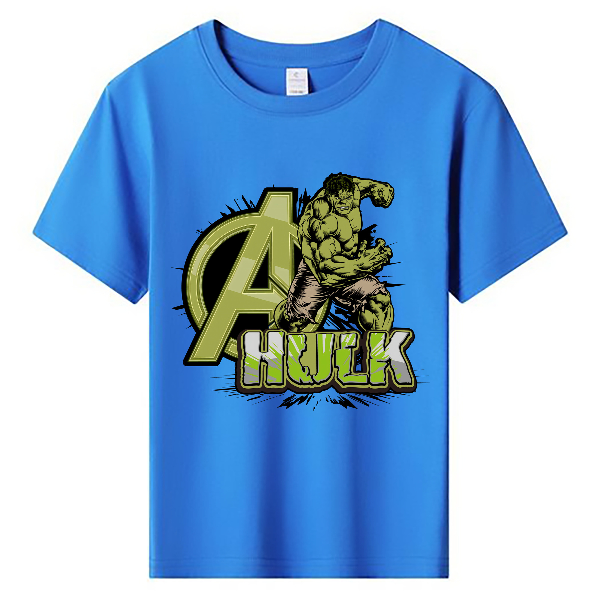 （画像用） アベンジャーズ The Avengers 綿100％キッズTシャツ（フロントプリント）